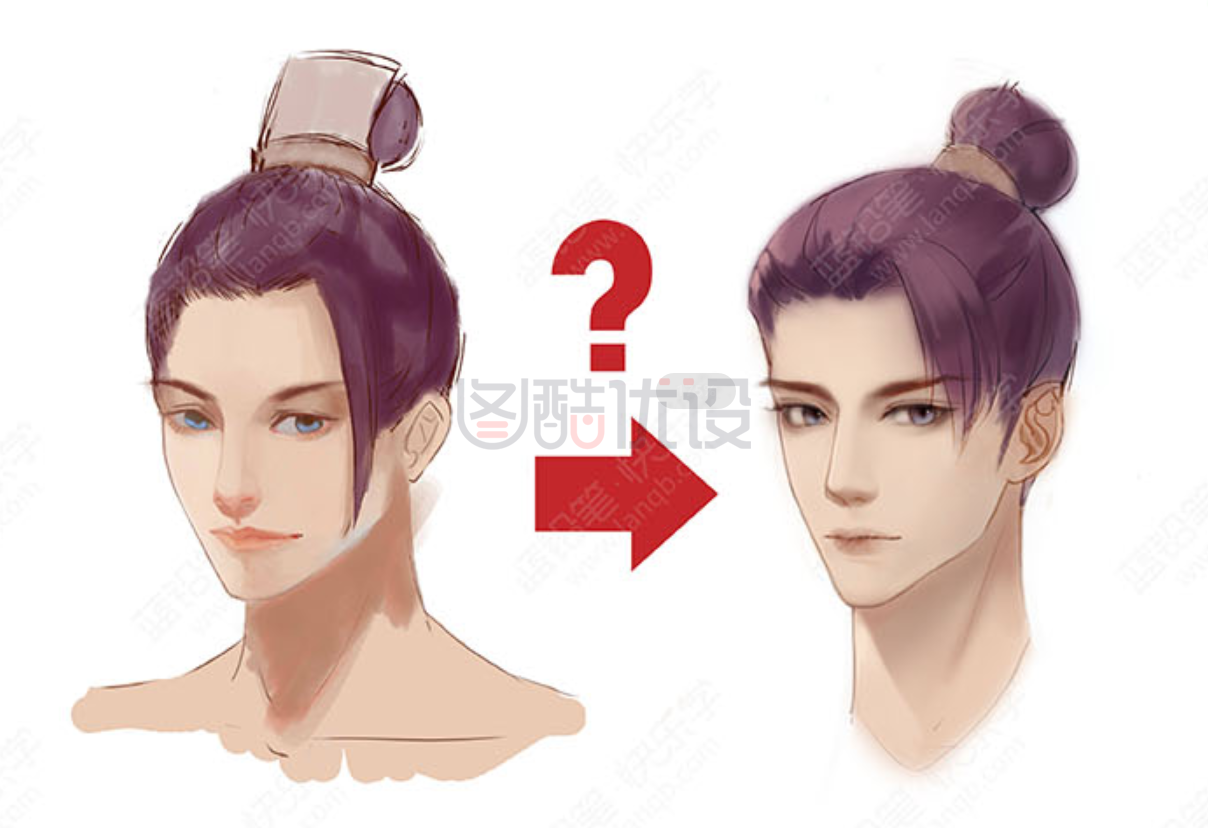 ps手绘动漫大头画得丑原因在哪里?