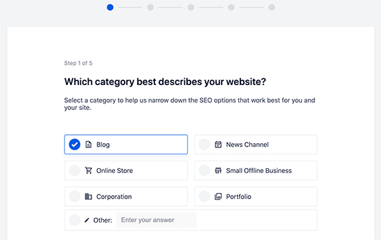 AIOSEO设置向导-网站分类 如何为 WordPress 正确设置 All in One SEO(终极指南)