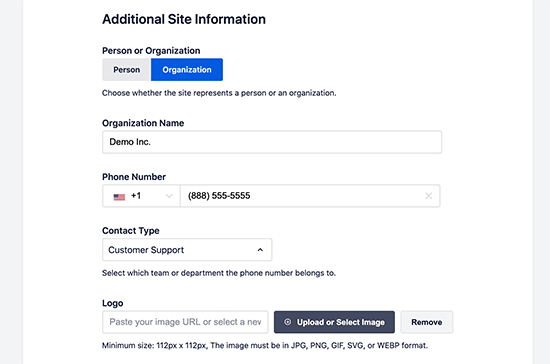 为多合一 SEO 填写网站详细信息 如何为 WordPress 正确设置 All in One SEO(终极指南)