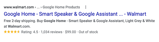 搜索结果中使用的产品架构类型 如何为 WordPress 正确设置 All in One SEO(终极指南)