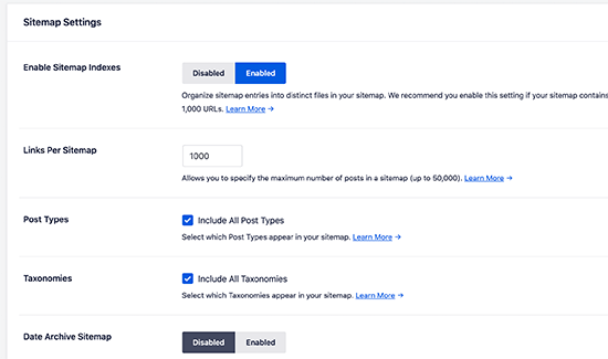 站点地图设置 如何为 WordPress 正确设置 All in One SEO(终极指南)
