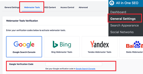 将 WordPress 连接到 Google Search Console 如何为 WordPress 正确设置 All in One SEO(终极指南)