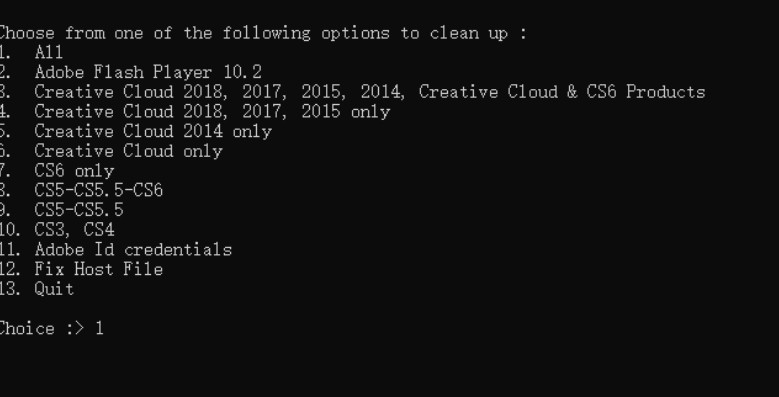 Adobe软件残留清理工具Adobe Creative Cloud Cleaner Tool