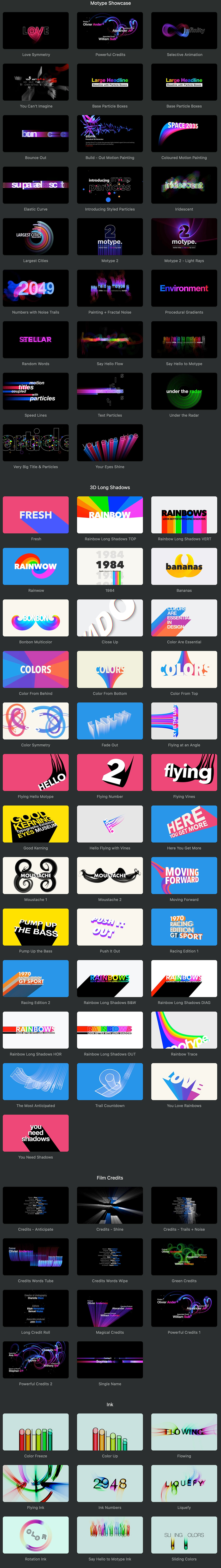 AE/PR/FCPX插件|动态3D文字拖尾轨迹绘图效果插件 Motype 2.1 1.jpg