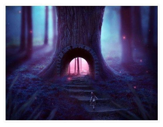 图酷教你PS合成/奇幻的树之国详细教程+素材