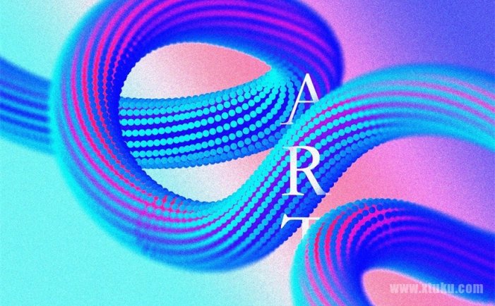 AI+PS教程！教你用AI混合工具制作形状扭曲海报