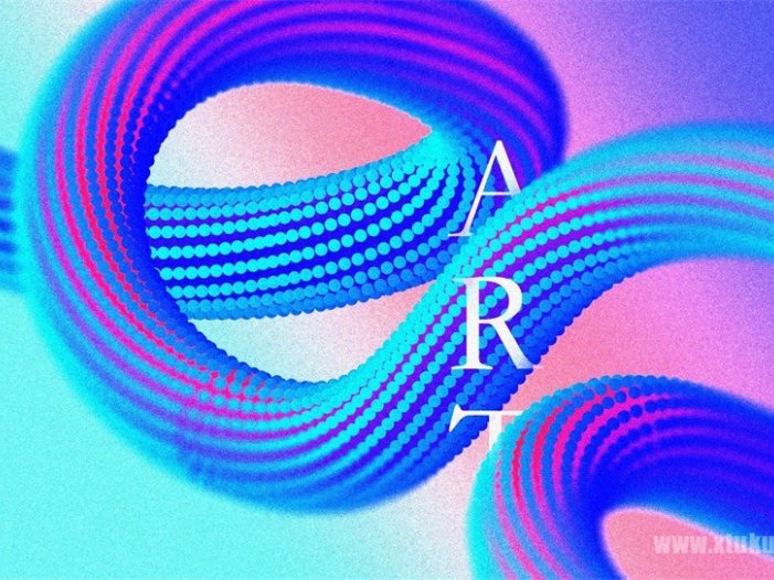 AI+PS教程！教你用AI混合工具制作形状扭曲海报