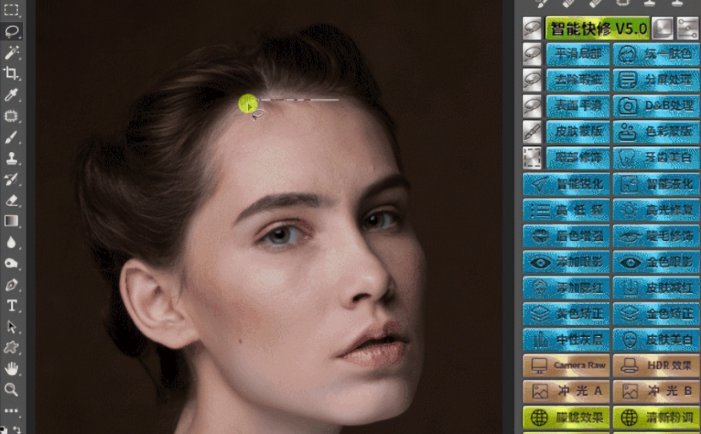 DR5更疯狂,一键修片全靠它DR5白金版 for mac(PS一键磨皮插件Delicious Retouch)支持ps 2022v5.0中文破解版