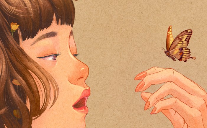 想学手绘，就要了解费维克的精美肖像和插图，头像您可以做壁纸