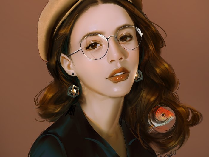 微信头像_寥寥几笔，凸显简约高级感的手绘头像