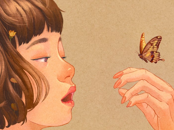 想学手绘,就要了解费维克的精美肖像和插图,头像您可以做壁纸