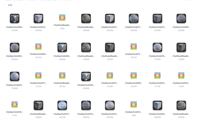 最新2022年C4D素材包Polligon贴图 5月更新