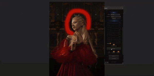 PS插件：神级史诗级无损光效光晕自定义光晕插件Oniric汉化版 （插件+详细教程说明）