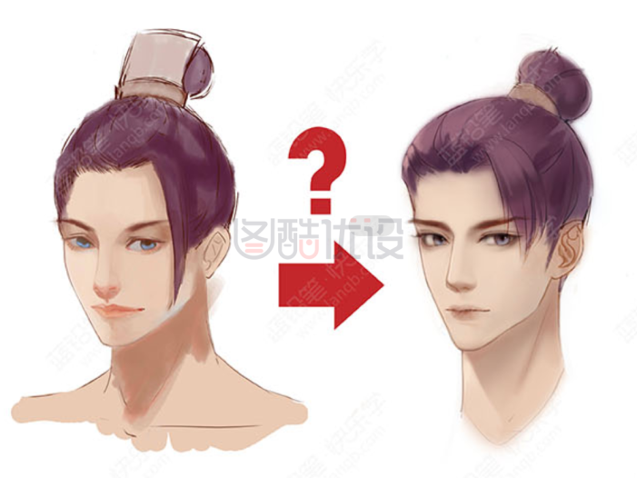 ps手绘动漫大头画得丑原因在哪里？