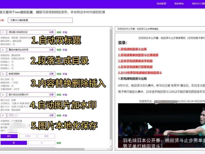 2022好用的站群网站缩略图自动生成发布软件