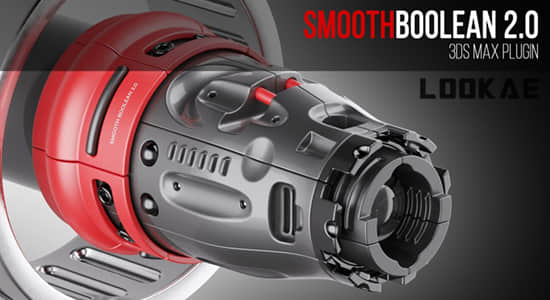 3DS MAX插件-布尔平滑插件 Smooth Boolean v2.02
