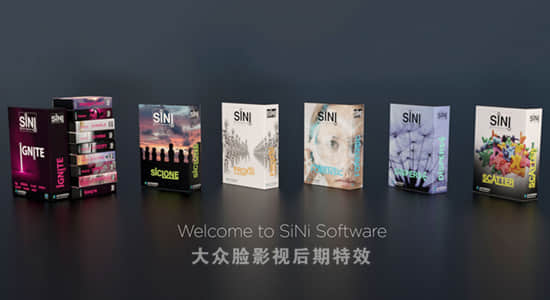 3DS MAX插件合集套装 SiNi Plugins v1.23 (含IgNite/SiClone/ProxSi/Disperse/ForenSicScatter)