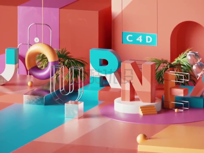教程：Cinema 4D Journey _C4D全面入门基础教程_出自motiondesign.school