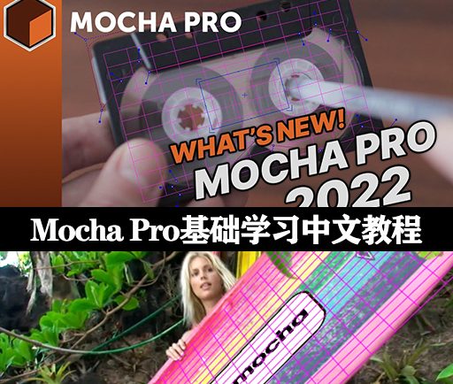 【千年骚狐】Mocha Pro跟踪基础学习中文教程+工程文件
