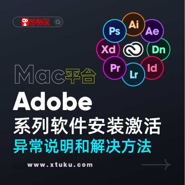 Adobe 软件安装及激活异常说明和解决方法(Mac系列)