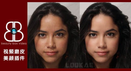 中文汉化版-视频人像磨皮润肤美颜AE/PR插件 Beauty Box 5.0.10 Win