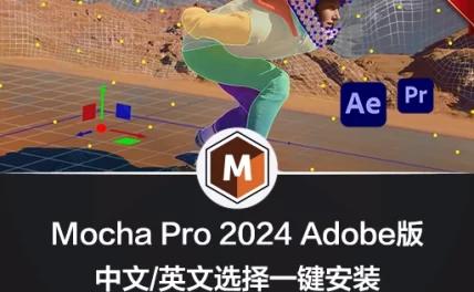 Mocha Pro 2024 v11.0.0.689 Win 专业摄像机反求跟踪软件Adobe插件-win汉化版